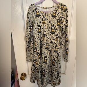 Halloween Witch Themed Long Sleeve Dress- Great Condition SFH